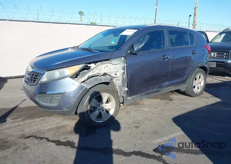2011 Kia Sportage Lx from USA, damaged, VIN KNDPB3A23B7059290